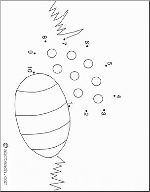 Dot to Dot: Easter- Eggs (to 10)
