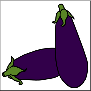 Clip Art: Eggplant Color