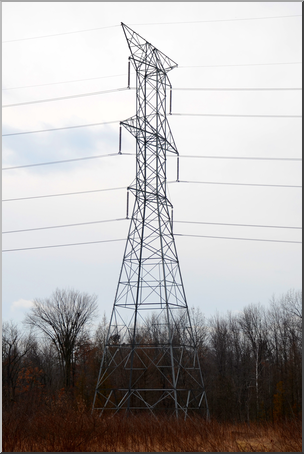 Photo: Electrical Transmission Tower 01 HiRes
