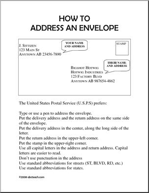 Address an Envelope' 