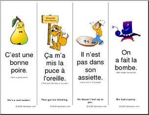 French: Bookmarks – expressions 1