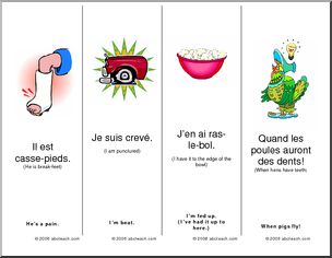 French: Bookmarks – expressions 6