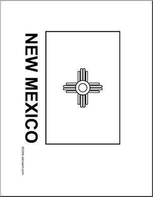 Flag: New Mexico