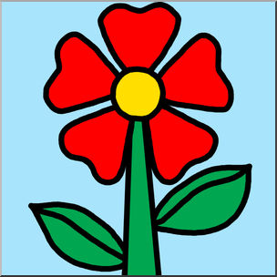 Clip Art: Flower Color