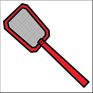 Clip Art: Fly Swatter Color