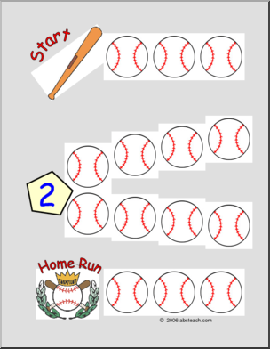 Game Board: Baseball (color)