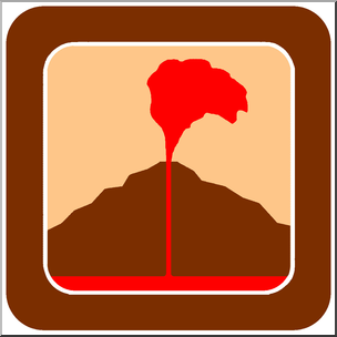 Clip Art: Natural Resources: Geothermal Color Unlabeled