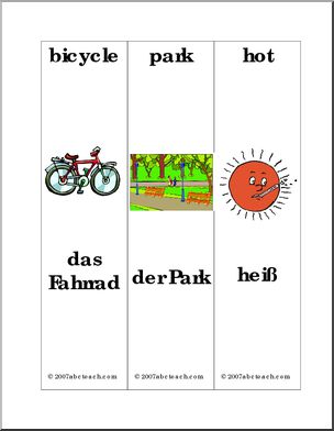 German: Bookmarks – Summer