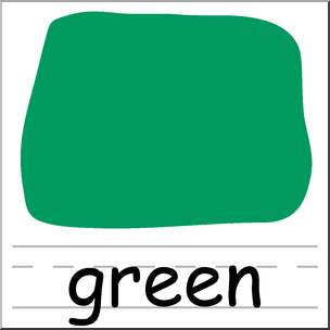 Clip Art: Colors: Green