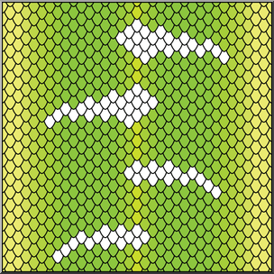 Clip Art: Animal Patterns: Green Tree Boa Color