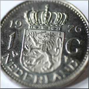 Photo: Money: Guilder Coin 01b LowRes