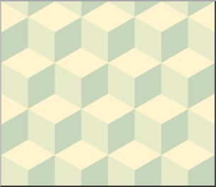 Clip Art: Tile Pattern: Hexagon Color 02 25% Low Resolution