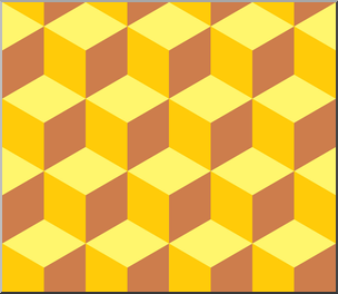 Clip Art: Tile Pattern: Hexagon Color 03 100%