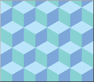 Clip Art: Tile Pattern: Hexagon Color 04 50%