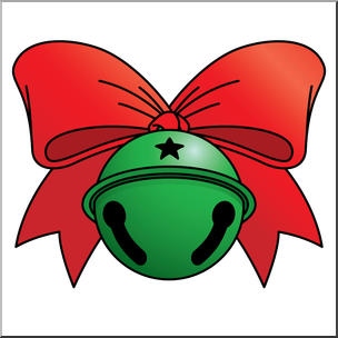 Clip Art: Jingle Bell 1 Color 2