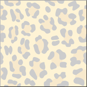 Clip Art: Tile Pattern: Leopard Color 25% Low Resolution