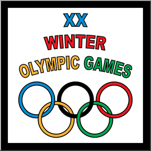 Clip Art: Passed Olympics – 2006 Winter Olympics Logo Color
