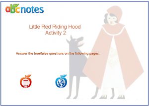 Interactive: Flipchart: ESL: Little Red Riding HoodÃ³Activity 2