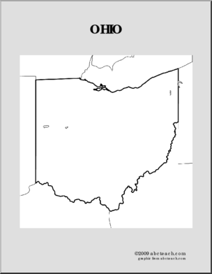 Map: U.S. – Ohio