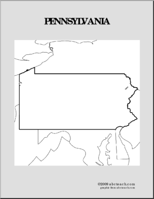 Map: U.S. – Pennsylvania