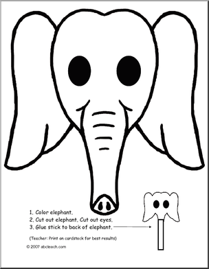 Mask: Endangered Animal – Elephant