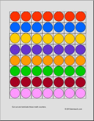 Circles (multicolor) Counters