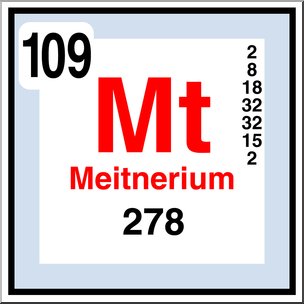 Clip Art: Elements: Meitnerium Color