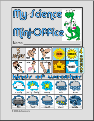 Mini-Office: Science (primary/elem) -color