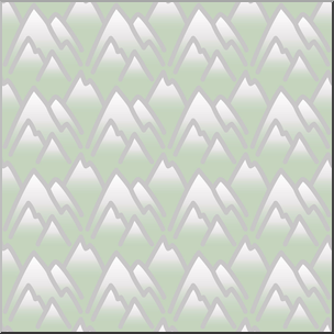 Clip Art: Tile Pattern: Map Terrain: Mountains 25% Color HiRes