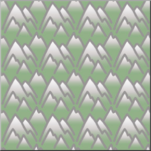 Clip Art: Tile Pattern: Map Terrain: Mountains 50% Color LowRes