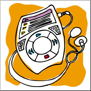 Clip Art: MP3 Player Color