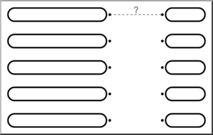 Clip Art: Multiple Pathway Grid 05B Blank