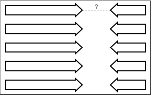 Clip Art: Multiple Pathway Grid 05C Blank