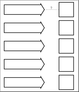 Clip Art: Multiple Pathway Grid 05G Blank