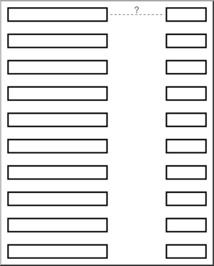 Clip Art: Multiple Pathway Grid 10A Blank