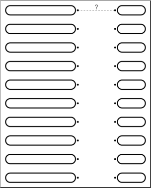 Clip Art: Multiple Pathway Grid 10B Blank