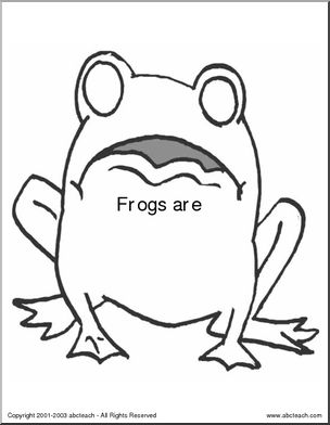 Shapebook: Frog (Primary)