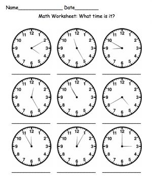 What time is it? Clip Art