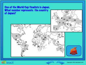 Interactive: Notebook: Sports: Womens World Cup Soccer: Mapping Activity