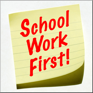 Photo: Note School Work FIrst 01 HiRes