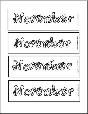 Bookmarks: November
