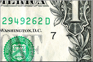 Photo: Money: One Dollar Bill 01 LowRes