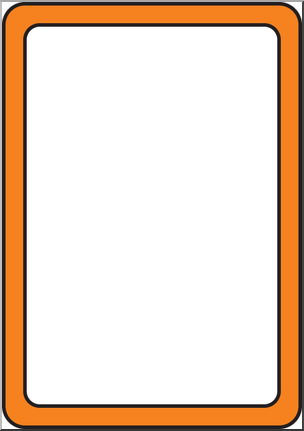 Clip Art: Frame: Orange
