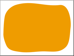 Clip Art: Colors: Orange Unlabeled