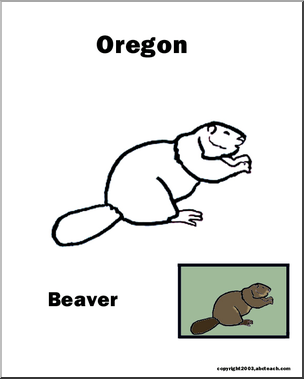 Oregon: State Animal – Beaver