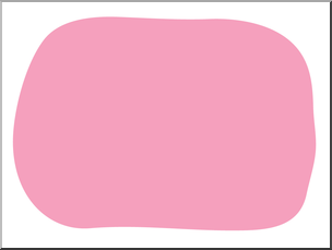 Clip Art: Colors: Pink Unlabeled