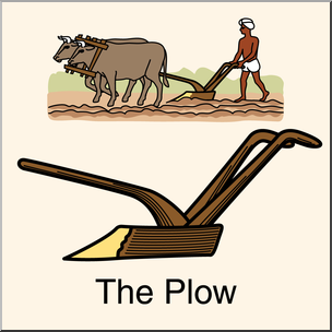 Clip Art: Plow Color