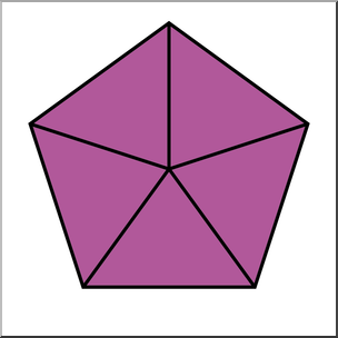 Clip Art: Polygon 05 5/5 Color