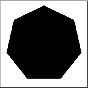 Clip Art: Polygon07 0/7 B&W