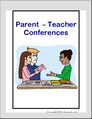 Portfolio Cover: Parent/Teacher Conferences